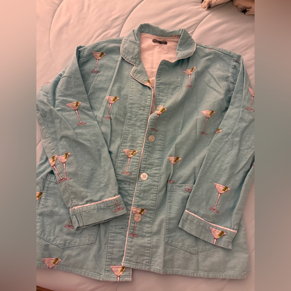 PJ Salvage Martini Cozy Pajama Top